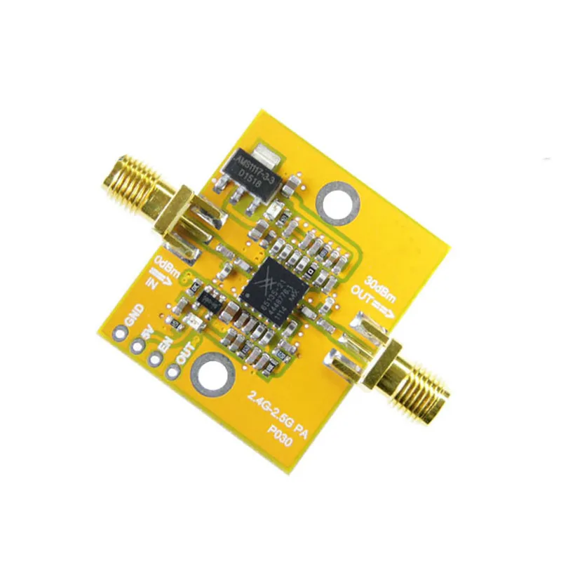 SKY65135 RF Signal Amplifier Booster Module 2400MHz-2525MHz 2.4GHz 1W High Frequency Unidirectional RF Module wifi signal booster