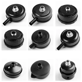 

Air compressor Silencer Iron/Plastic Shell Black Air Pump Silencer Male Threaded Filter Silencer Mufflers Air Compressor Intake
