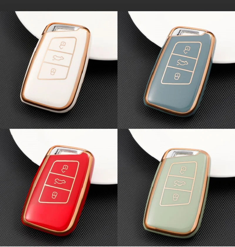 TPU Car Smart Key Fob Cover per VW PASSAT B8 Arteon Atlas New Jetta Skoda Kodiaq Superb A7 accessori Auto Auto portachiavi - H12588bfa706c4eb7a98fcb899c22e263v