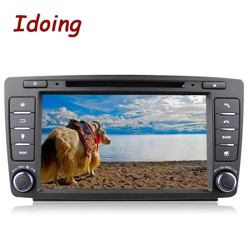 Руль Idoing 2 ГБ + 16 Гб/32 2Din Android 6 0/8 0 для Skoda Octavia автомобильный DVD мультимедийный плеер