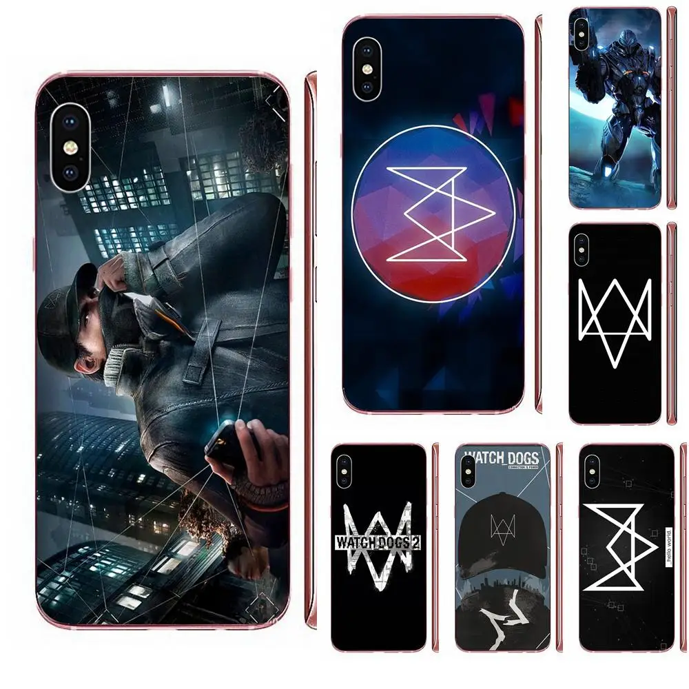 Мягкий Стильный чехол Enjoy Watch Dogs Game для Huawei Honor 10 10i 20 20i 8S lite Y9 Prime Y7 2019 Y5 2018 p40 pro |