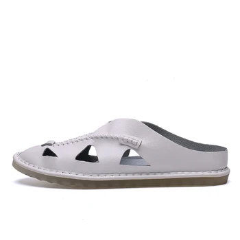 

in outdoor geta masculino white sole sandals man sandalias for casual 44 mens thick male vietnam praia mountain plage genuine s