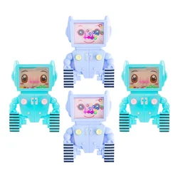 4 pces crianças anel de água jogar brinquedos anel de água brinquedos brinquedos dos desenhos animados brinquedos (cor aleatória)