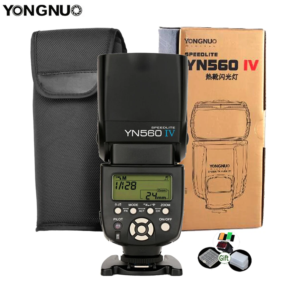 Беспроводная вспышка Yongnuo YN560IV Speedlite 2 4G для цифровой зеркальной камеры Canon Nikon Sony