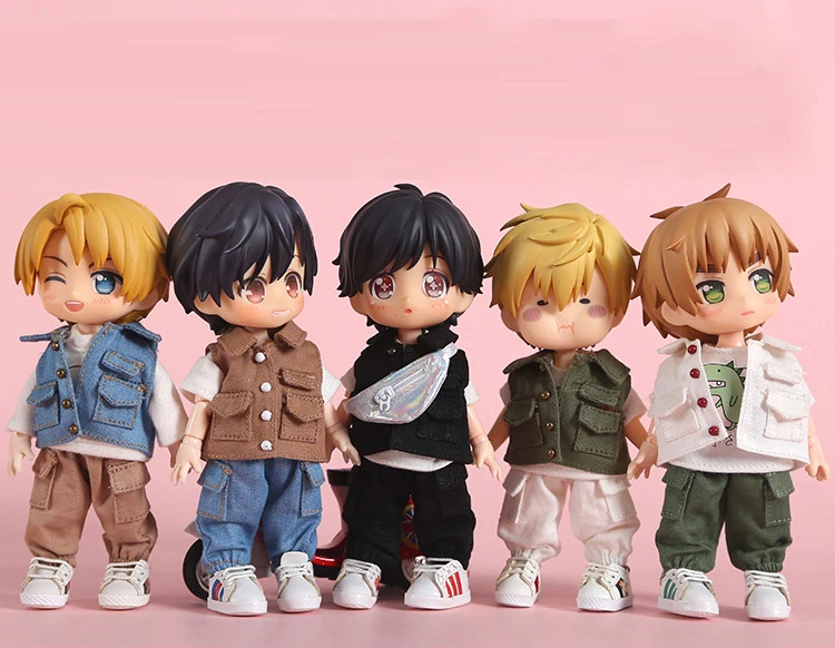 OB11 Baby Clothes 1/12 BJD Doll Accessories Overalls Pant