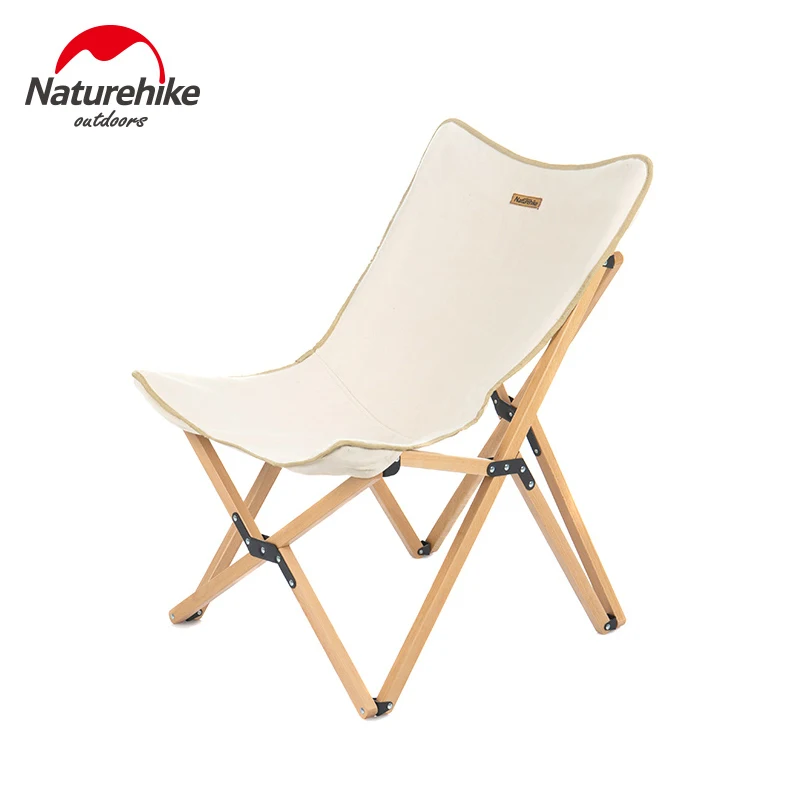 

Naturehike Chair Portable Wood Camp Chair Ultralight Outdoor Folding Chair Picnic Fishing Beach Chair Foldable Camping Chair