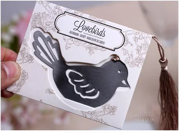 

love bird Bookmark wedding favor bridal shower party gift guest present favour