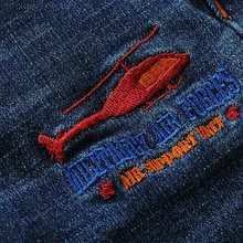 Весенне-осенние детские джинсовые брюки для мальчиков эластичные детские брюки в европейском и американском стиле для больших мальчиков