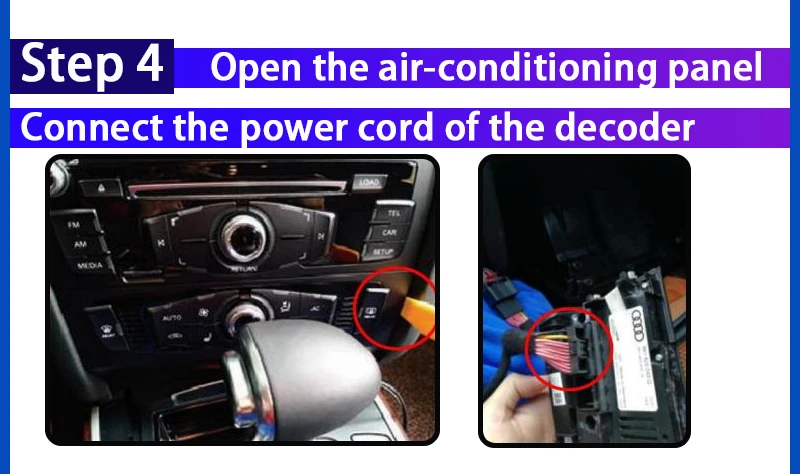 Reverse Camera For Audi A4 B8 B9 2008~2020 MMI Interface Adpter Rear Backup Camera Connect Original Car Screen Upgrade Decoder  ae