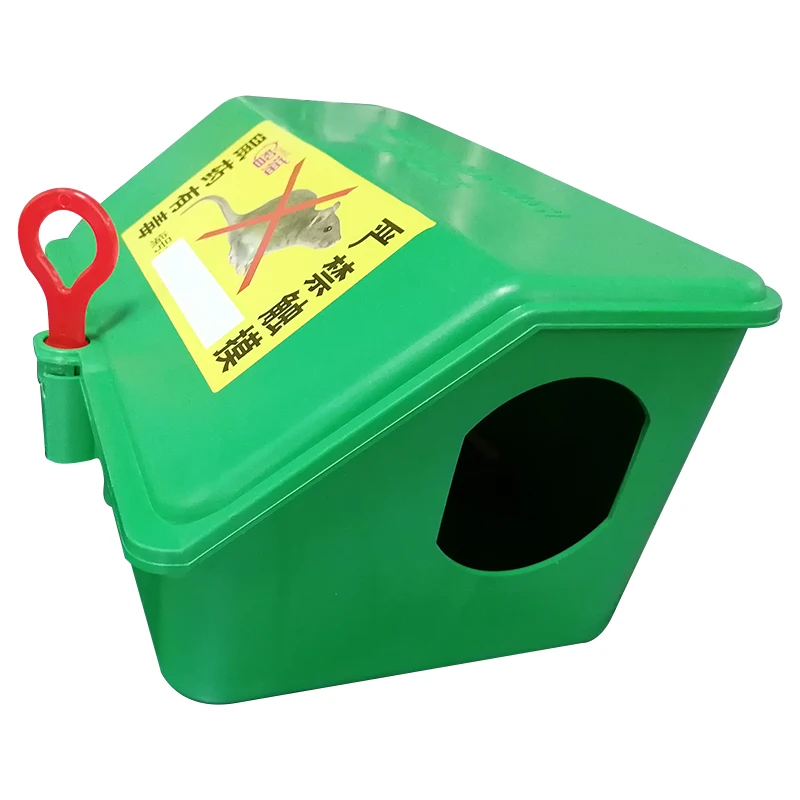 Plastic Rat Killer Mouse Trap Rodent Bait Station for Mouse and
