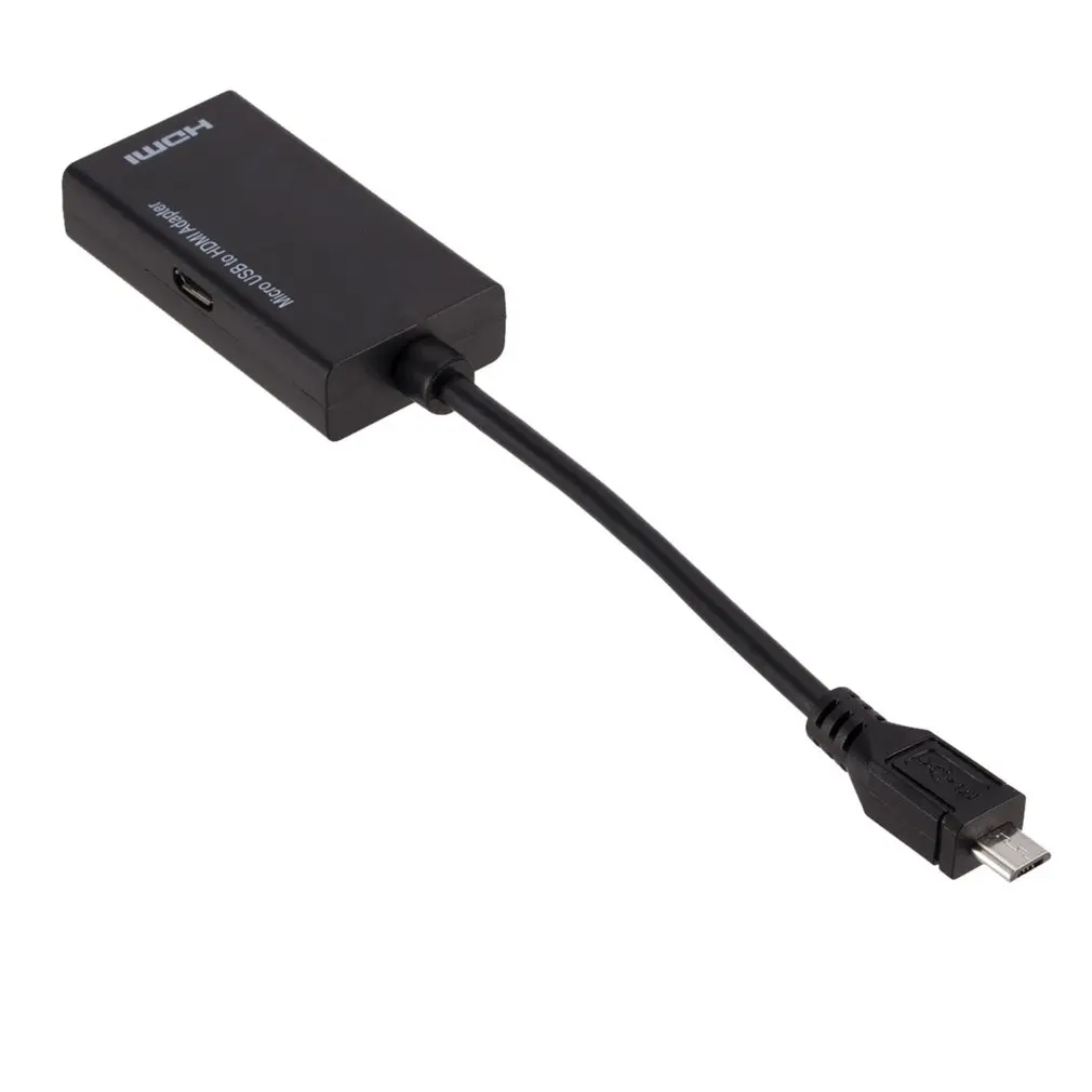 Micro USB к HDMI Кабель-адаптер для мужчин и женщин 1080P HD для MHL устройства Адаптеры HDTV для samsung для huawei