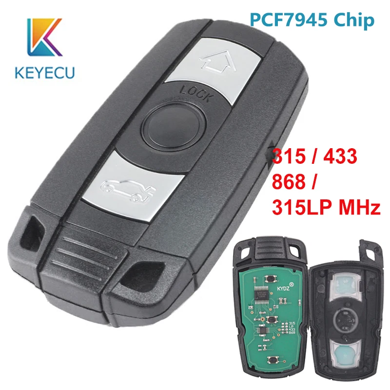 Car Remote Key Fob Replacement for 2006-2011 BMW 3 Series 323 325 328 330i xi Ci