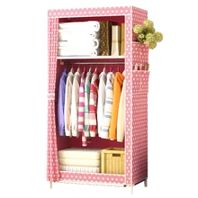 Простой шкаф, домашняя арендная комната, спальня Тканевый шкаф, простой, современный, экономичный, пространственная сборка