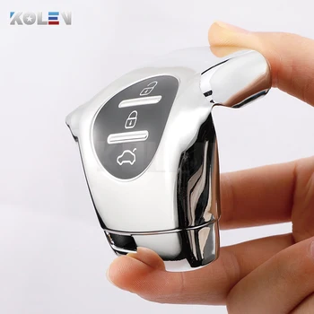 TPU Car Smart Key Case Cover Shell Fob per Chery Tiggo 8 Arrizo 5 7 Pro EQ7 5x 3x Tiggo 7 supporto di protezione accessori senza chiave - TPU Car Smart Key Case Cover Shell Fob per Chery Tiggo 8 Arrizo 5 7