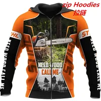 2021 Amazing Chainsaw Hoodies New Fashion 3D All Over Printed Sweatshirt/zip Jacket Unisex Casual Harajuku Tops 11256 2