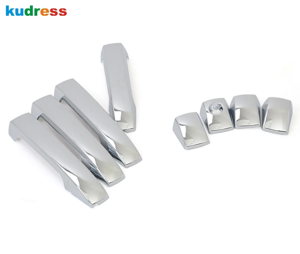 Подходит для Subaru Forester 2009 2010 2011 2012 2013 ABS Chrome Боковая дверь ручки крышки Накладка