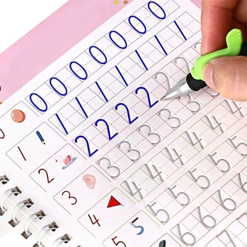 Magic Calligraphy That Can Be Reused Handwriting Copybook Set for Kid Writing Magic Calligraphy That Can Be Reused Handwriting Copybook Set for Kid Writing