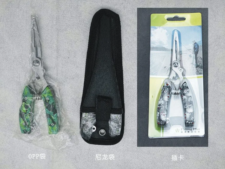 Многоцветные ручки для драпировки diao yu jian изогнутые клещи, уличные рыболовные щипцы зубчатые сильно большой ковш ножницы для лески
