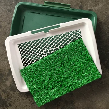 

New Mesh Dogs Tray Toilet with Three Layers of the Lawn Puppy Bedpan Urinal Equipment of Pet Dog Pee Training Toilet Accessories