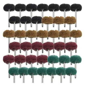 

40Pcs 1 Inch 25mm Grinding Buffing Polishing Wheel Set for Rotary Tools