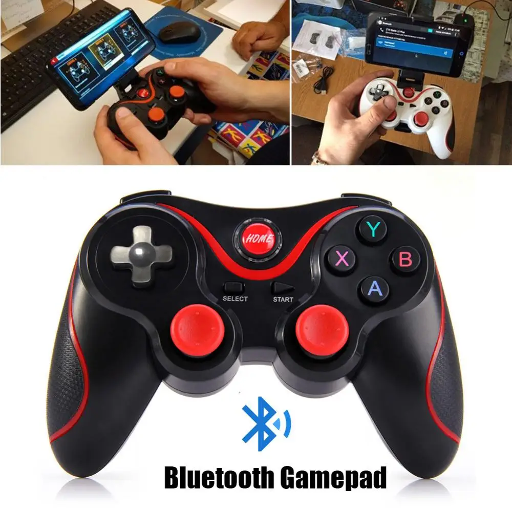 本 T3 Bluetoothワイヤレスゲームパッドs600 Stb S3vrゲームコントローラジョイスティックアンドロイドiosの携帯電話pcゲームハンドル ゲームパッド Aliexpress