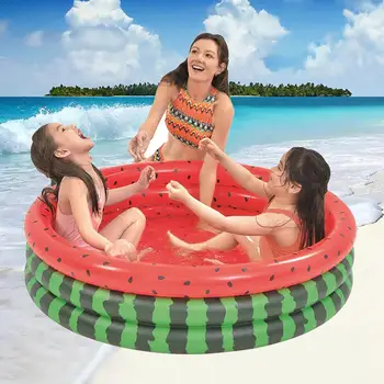 

Watermelon Baby Inflatable Round Swimming Pool for Home Garden PVC Float Accessories Kids Bathtub Water Play Swimming Pool Toy