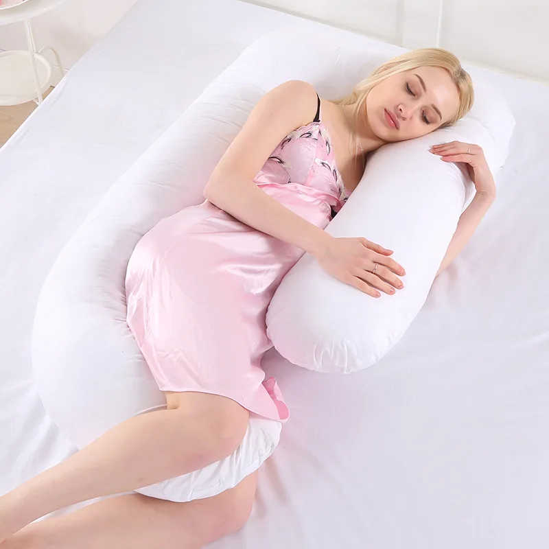 Многофункциональная Подушка для беременных ce wo zhen из чистого хлопка моющаяся u-образная подушка с ворсом Подушка j-образная Подушка производители
