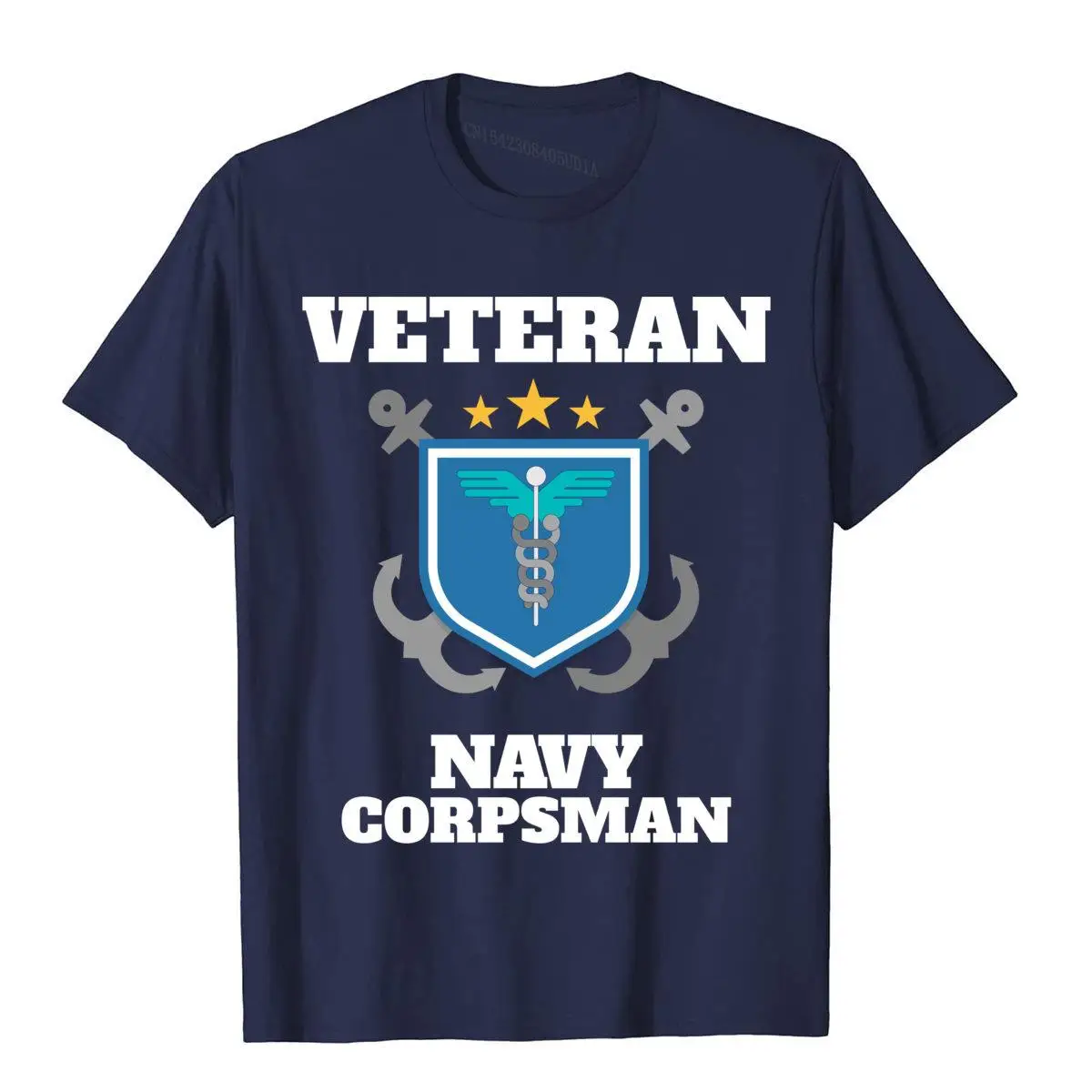 Veteran Navy Corpsman Sweatshirt__B11024navy