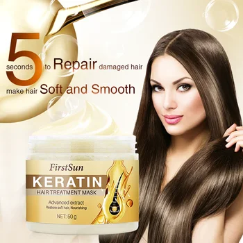 

Hot Hair Treatment Mask Moisturizes Nourishes Softens Repairs Frizz Dry Damaged Hair Deep Conditioning t6