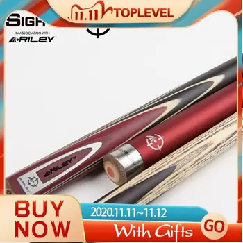 

Ultra Luxury RILEY 3/4 Snooker Cue For Competition Handmade Billiard Kit Stick with Extension 9.5mm Tip Professional for Player