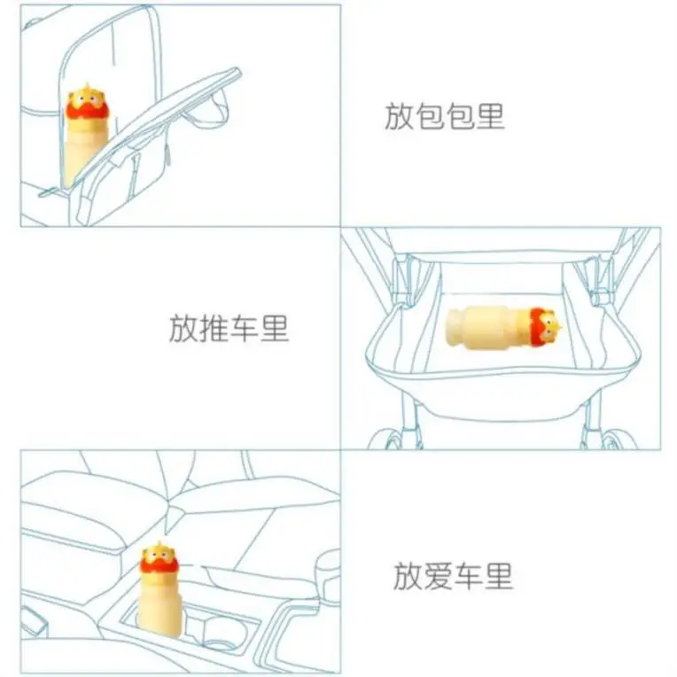 

Bottle Car Mounted Emergency Urinal Women's Cover Potty Item inside Nasty New Products Standing Dormitory BOY'S And GIRL'S Urine