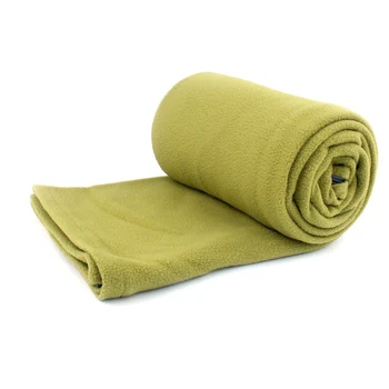

Camping Fleece Sleeping Bag Liner Portable Warm Zipper Blanket for Outdoor Home Office FOU99