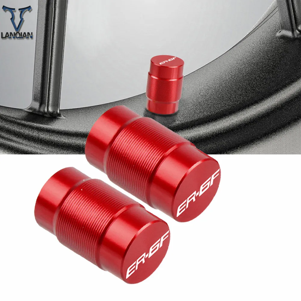 

Motorcycle Front Rear Wheel Vehicle Wheel Tire Valve Stem Caps Covers CNC Aliminum motorbike accessories for kawasaki ER6F ER 6F