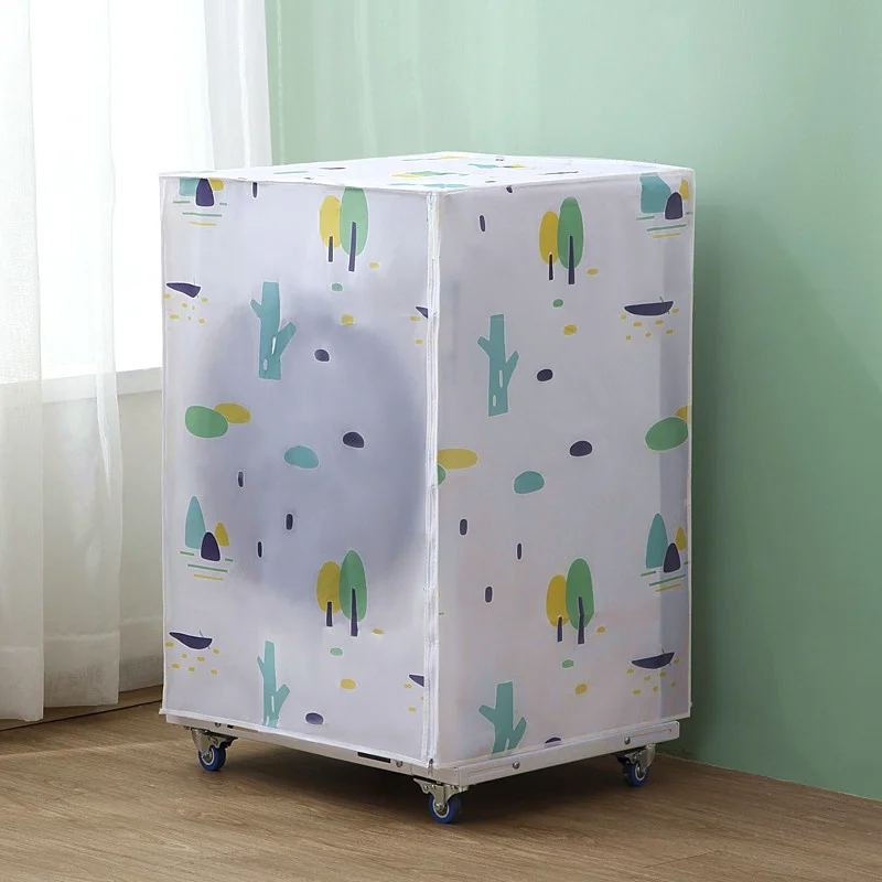 

Household Flip-top/Drum Washing Machine Dust Cover Geometric Waterproof Washer Cover Washing Machine Sun Protection Cover