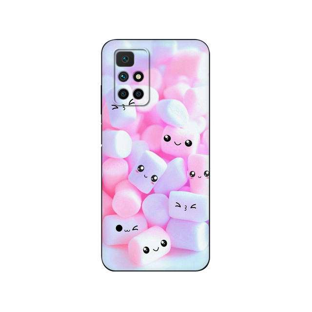 Redmi 10 Case Silicon Back Cover Phone Case For xiaomi Redmi 10 2022 Soft 6.5inch Redmi10 global bumper etui black tpu case