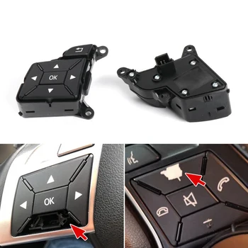 

Control Steering Wheel Left+Right Enu Switch Button W204 X204 W212 2 pcs