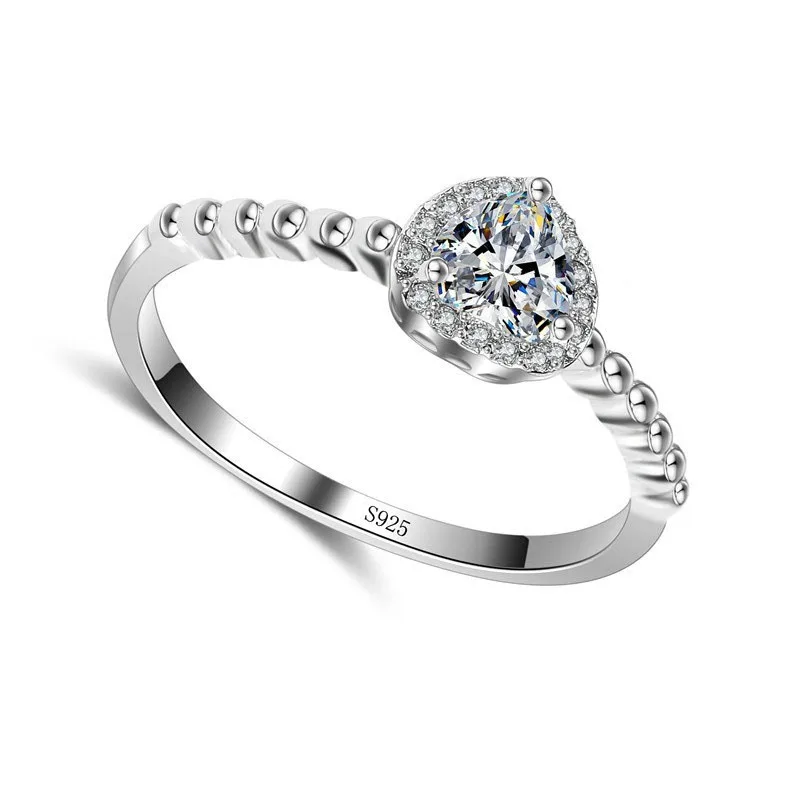Женское кольцо из серебра 925 пробы в спортивном стиле|925 sterling silver ring|sterling ringssilver ring