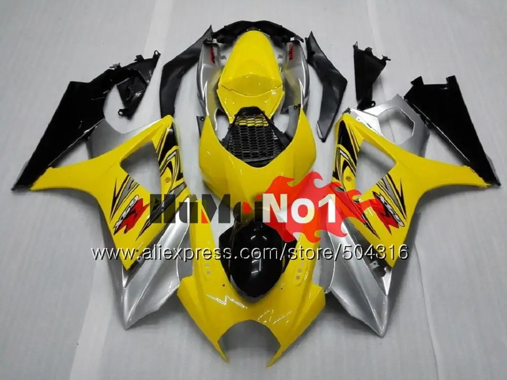 Корпус для SUZUKI GSXR1000 K7 GSX-R1000 GSXR 1000 22MC. 11 1000CC GSXR-1000 07 08 GSX R1000 2007 2008 07 08 синие белые обтекатели - Цвет: No. 15