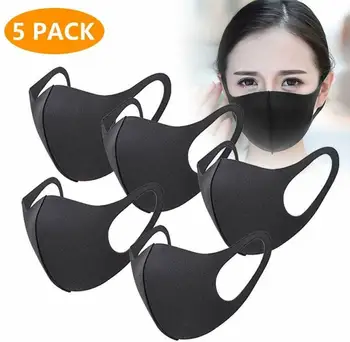 

Thin Face Sponge Mask Washable Breathable Windproof Dust Resistant