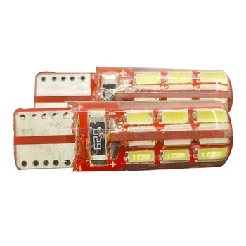 

10PCS Flashing PY21/5W BAY15D T10 24SMD LED light bulb lamp LED car brake rear stop lights RED STROBE LIGHT
