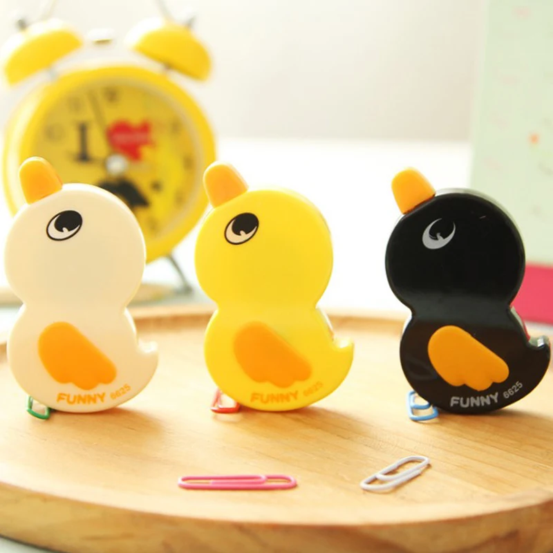 

Kawaii Funny Duck Correction Tape 6m*5mm Plastic Material Escolar Creative Cartoon Stationery Office School Supplies Papelaria