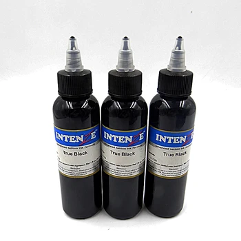 

3pcs Powerful eyebrow make up tattoo ink Black Time inks 2 oz tattoo inks professional permanent Makeup tattoo ink pigment 60ml