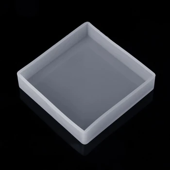 

Silicone Mold DIY Square Rectangle Exopy Resin Mirror Crafts Jewelry Decoration B36D