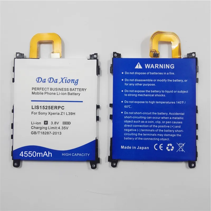 4550 мАч LIS1525ERPC батарея для sony Ericsson Xperia L39h Xperia Z1 L39 C6902 C6903 C6916 C6943 и т. Д. Батареи+ Бесплатные инструменты