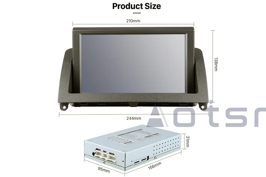 Best Android 9 Car DVD player GPS Navigation For Mecerdes Benz C-W204 2007-2011 Auto Radio stereo player multimedia screen head unit 19