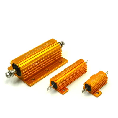 RXG24 250W Aluminum Shell Housed Case Power Wirewound Resistor+5%-5%100/150/200/300/500 Ohm 1pc | Инструменты