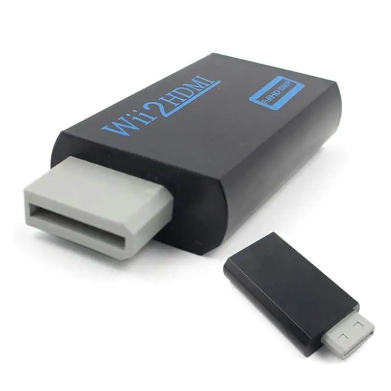 Для Wii HDMI видео 1080P Full HD TV Аудио адаптер кабель Поддержка NTSC PAL аудио для ПК HDTV