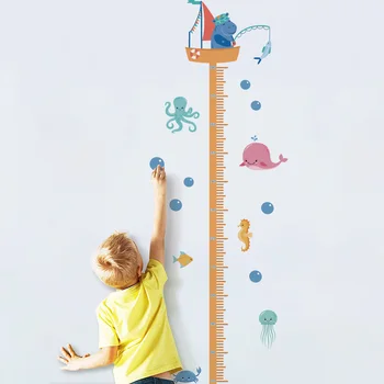 

Measure Height Gauge Baby Wall Sticker Bedroom Wall Sticker for Kids Rooms Stickers Decor Wall Decals Art Growth Decoration