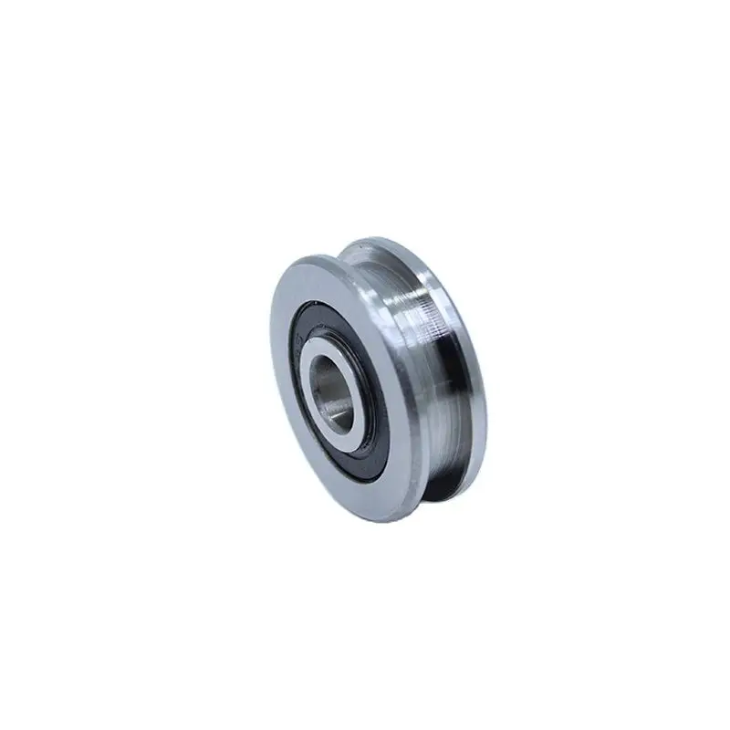 

H Groove Bearing ( 1PC ) 8*42*14 mm Steel Bearing Rollers H8/7 Slide Guide Door Window Silent Bearings U Wheel Pulley