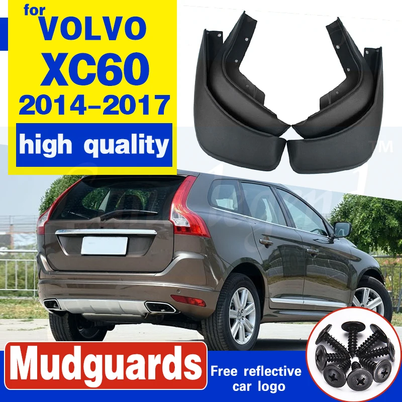 4pcs Schmutzfänger FENDER Passend Für Volvo XC60 2014-2017 Teile Spritzschutz 4pcs Schmutzfänger FENDER Passend Für Volvo XC60 2014-2017 Teile Spritzschutz